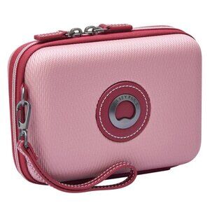 Delsey Paris Crossbody Bag – Textured Polycarbonate | Vegan Leather Trim, Travel